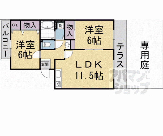 【Ｍｅｒｖｅｉｌｌｅ　Ｋａｍｅｏｋａ】間取