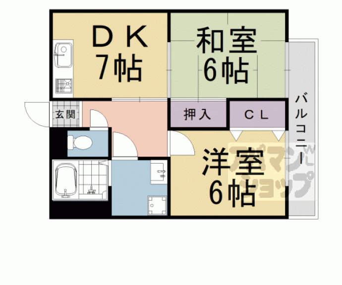 【メゾン・ソレイユ】間取