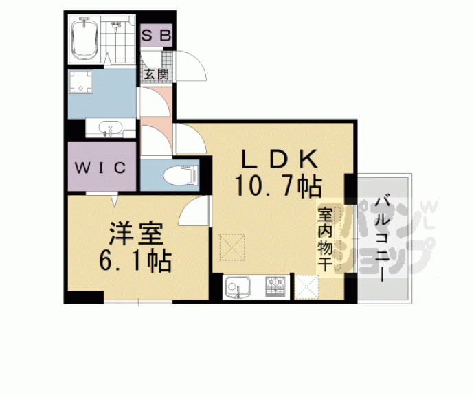 【セジュールシュシュ】間取