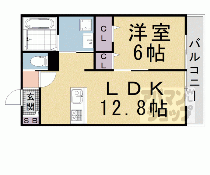 【風来夢・フォーシーズンズ】間取