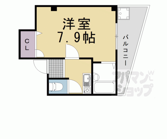 【北野マンション】間取