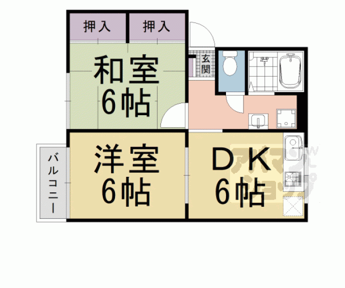 【さくらハイツ】間取