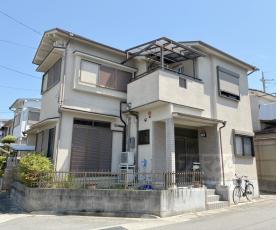 上植野町落堀貸家：間取図