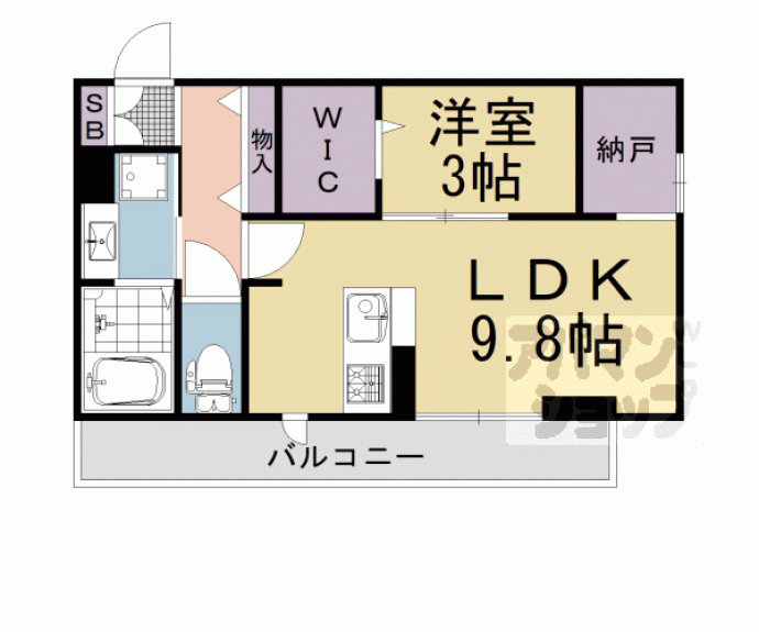 【マルベリー瓜生Ⅱ】間取