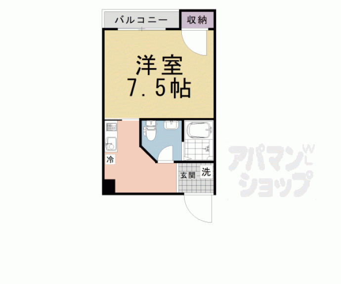 【Ｒ－Ｇｒａｎｔｓ北大路】間取