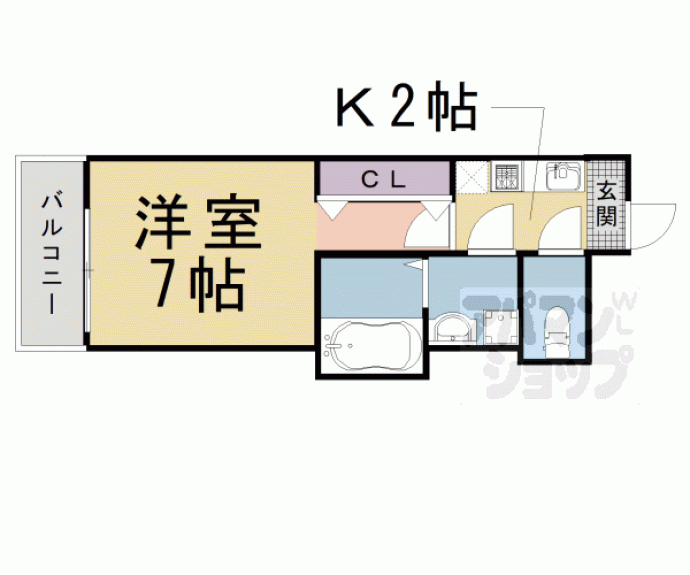 【Ｖｉｎｅ　Ｏａｋ　Ａｇｅｈａ（バインオークアゲハ）】間取