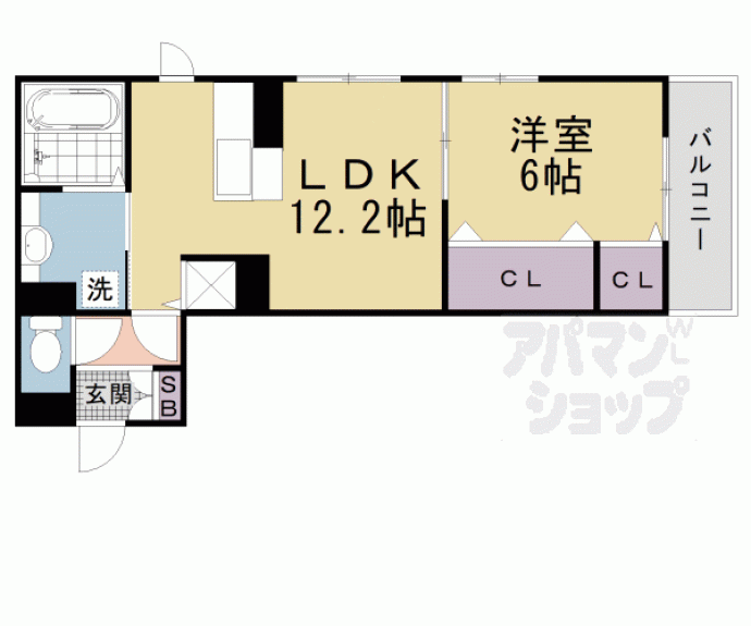 【アラモード寺田】間取