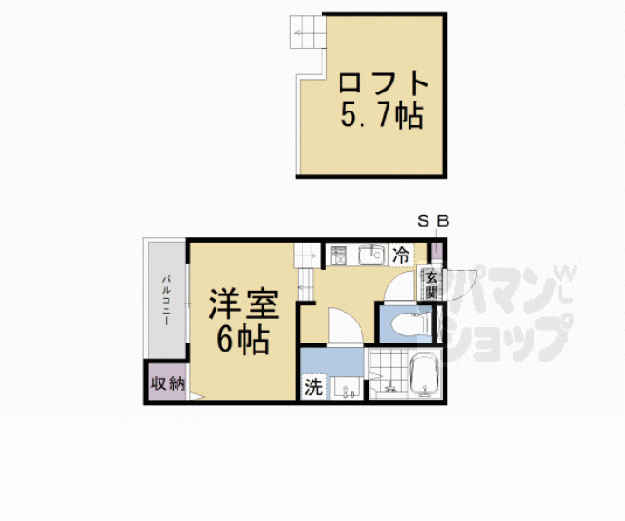 【ハーモニーテラス淀木津町】間取