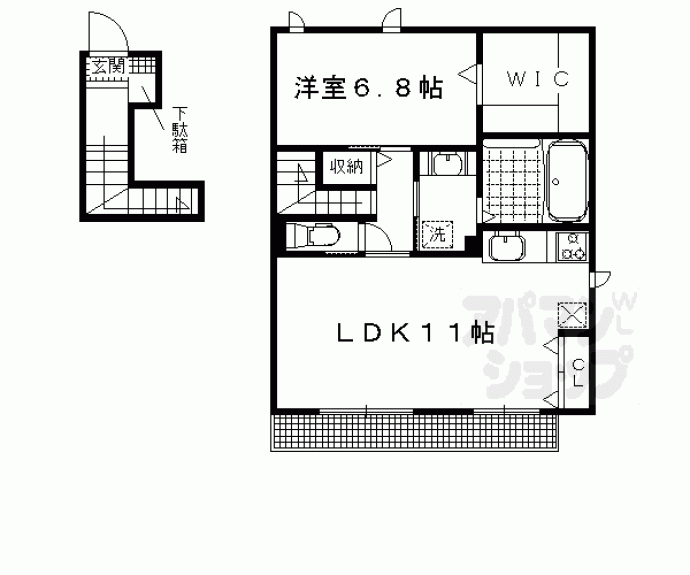 【Burs wood】間取