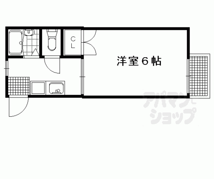 【カーサしもがも】間取