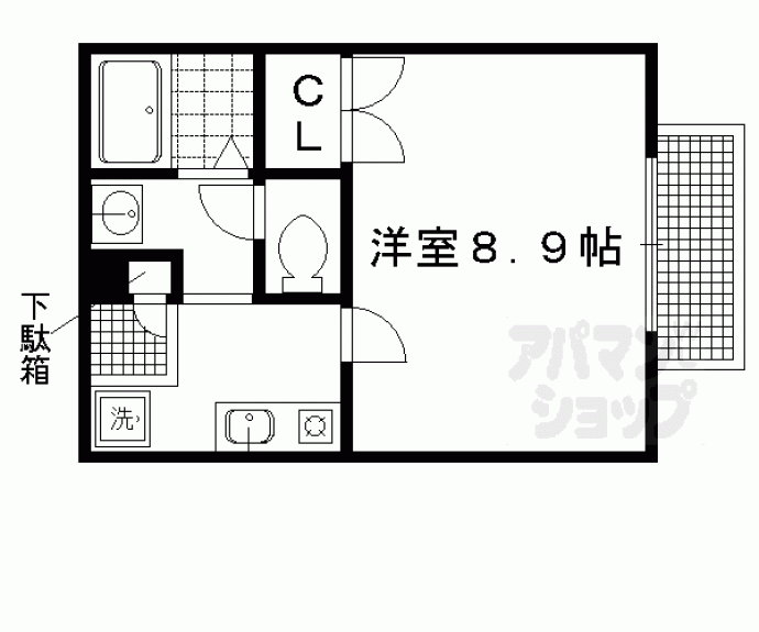 【ハイツクローバー】間取