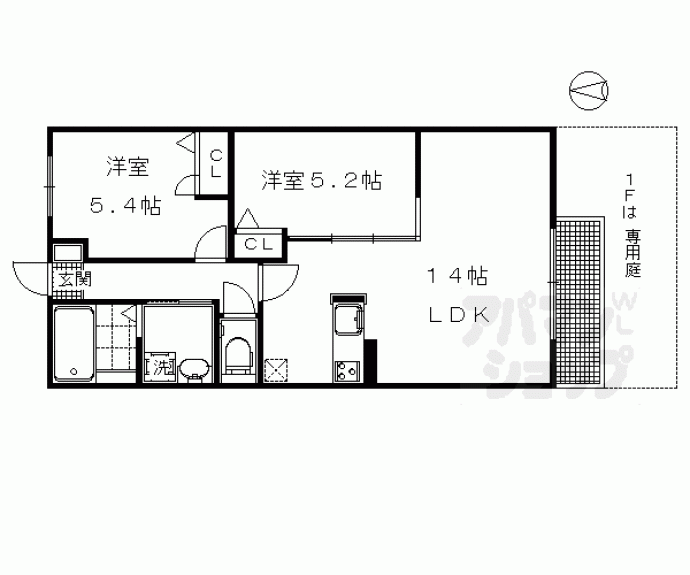 【パルナッソス】間取
