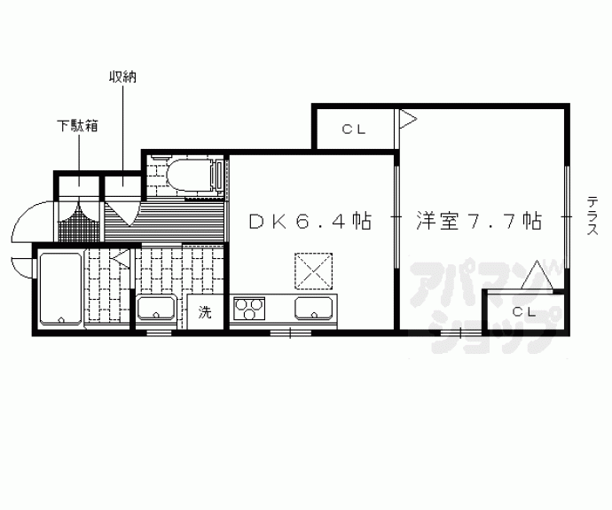【シャーメゾン桜木】間取