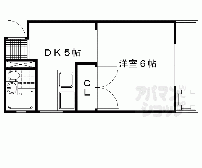 【ハイツ渡辺】間取