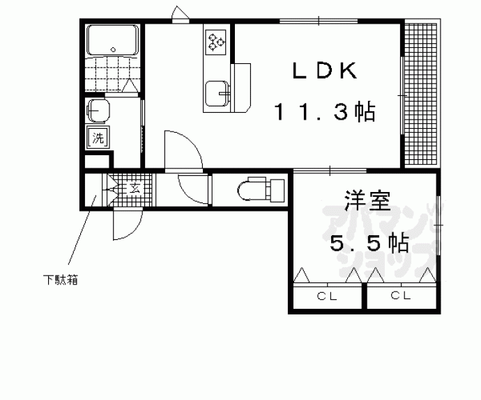 【へーベルメゾンボア】間取