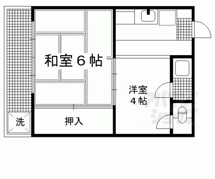 【シルバーマンション】間取