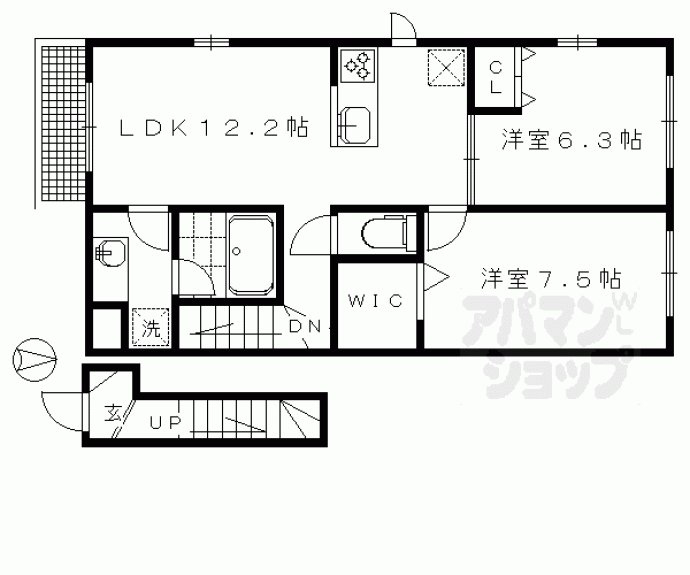 【ハッピネス】間取