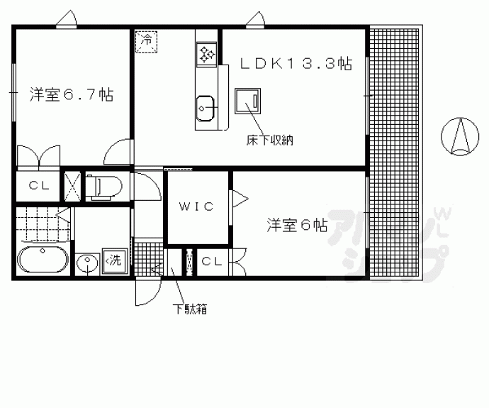 【ローシェ哲学の道】間取
