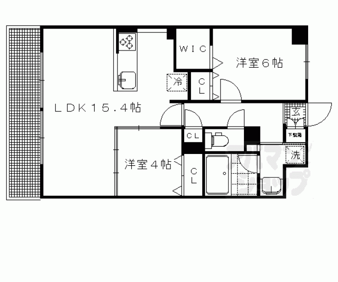 【ザ・グレース京都岡崎】間取