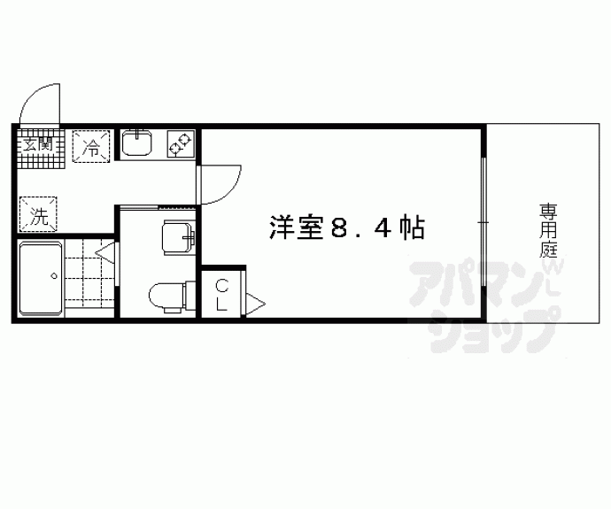 【Ｋ’ｓメゾン御蔭】間取