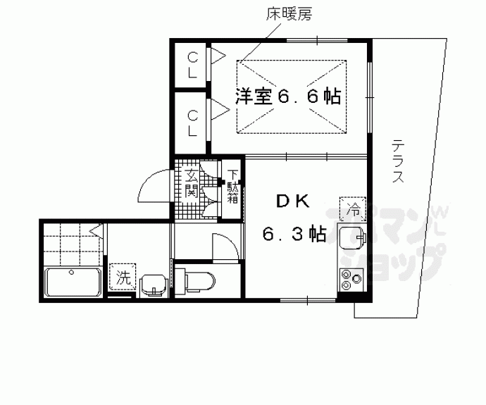 【エル牛ノ宮】間取