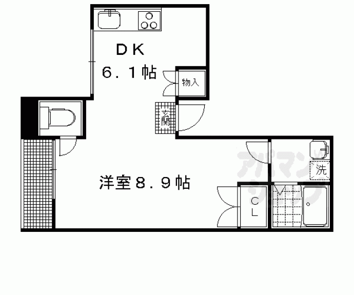 【ARIA北白川】間取