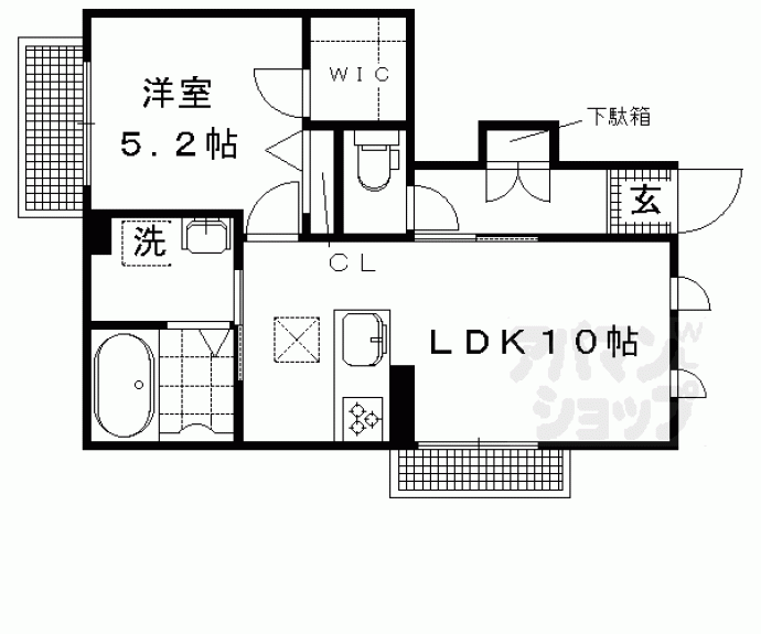 【グリーンベル宝ヶ池】間取