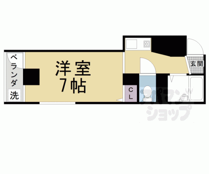 【エスタシオンシバタ】間取