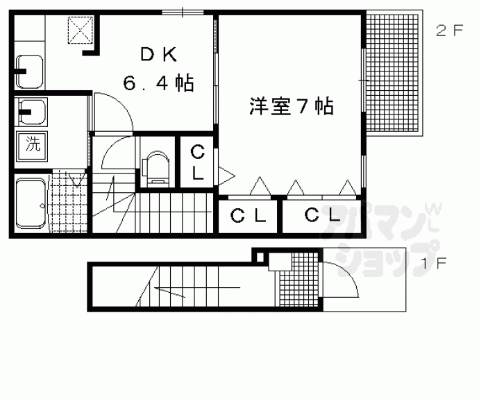 【リブラン御蔭】間取