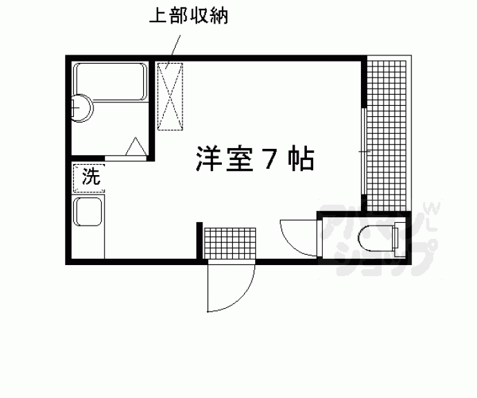 【Ｃａｒｌ　Ｖｉｌｌａ　茶山】間取
