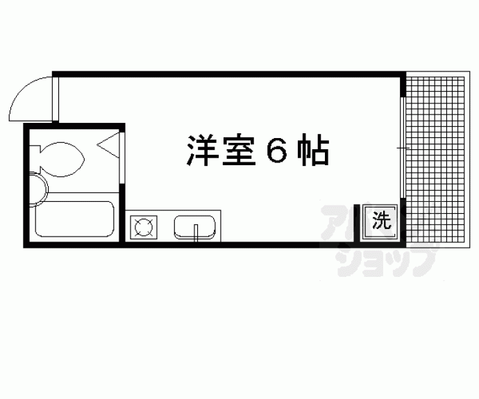 【Ｃａｒｌ　Ｖｉｌｌａ　茶山】間取