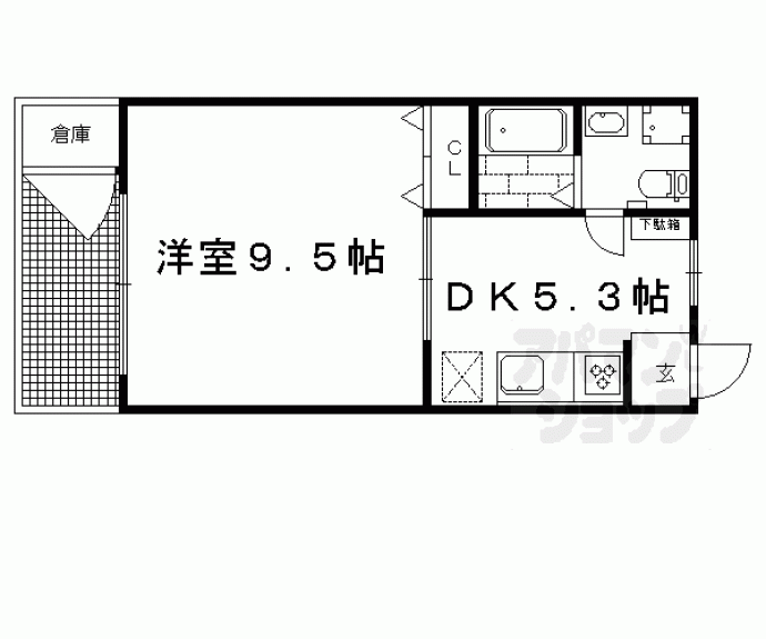 【ハイツサン】間取