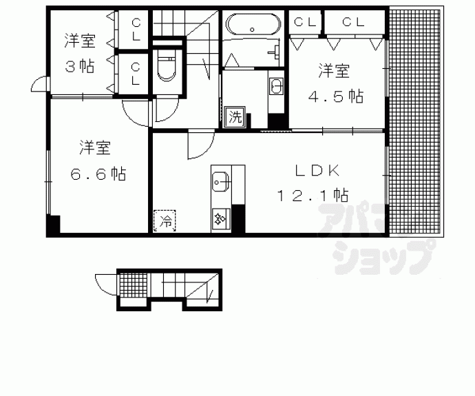 【レジーナフィオレンツァ】間取