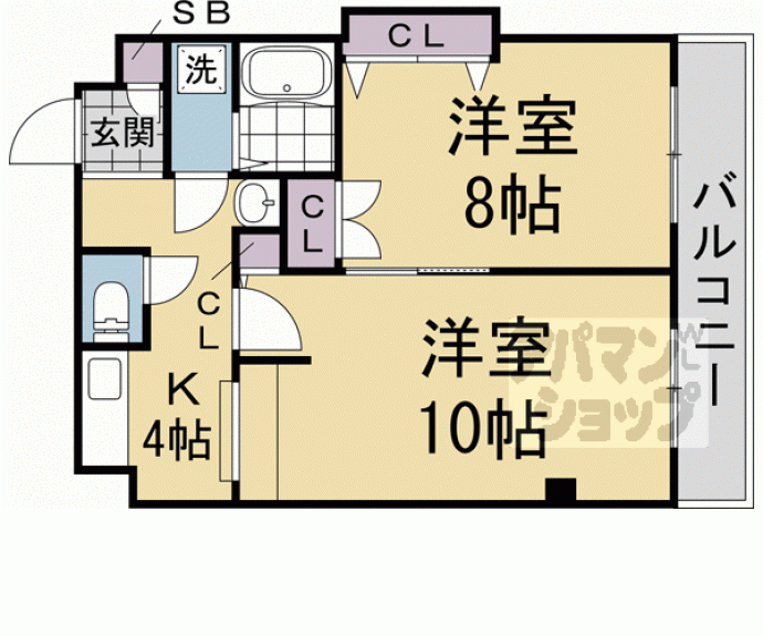 【志津屋ハイツ】間取