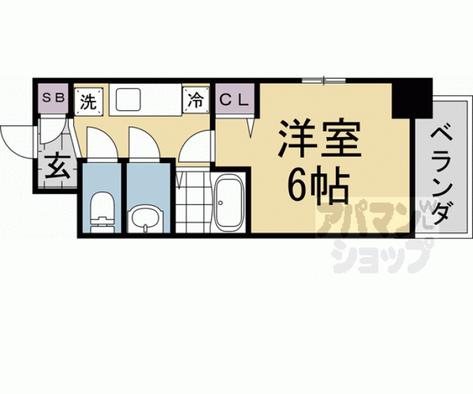 【ヘラクレス北白川】間取