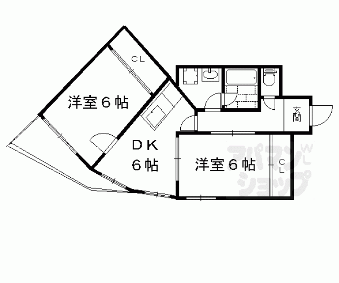【酒井産業ビル】間取