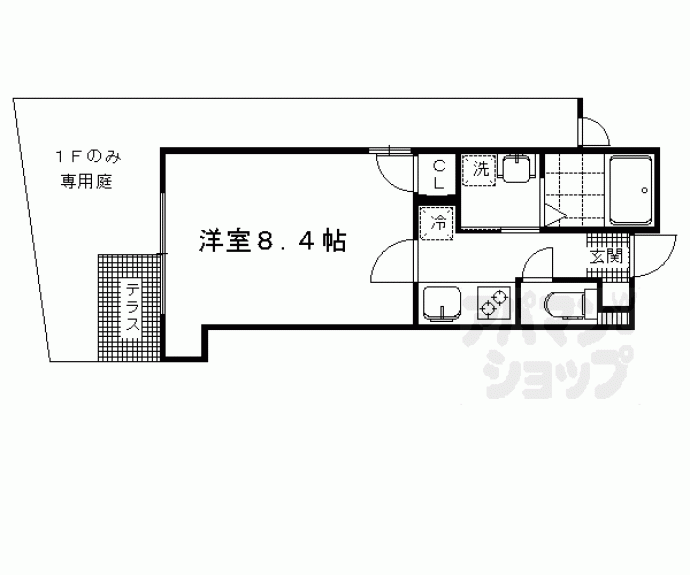 【グランデ高野】間取
