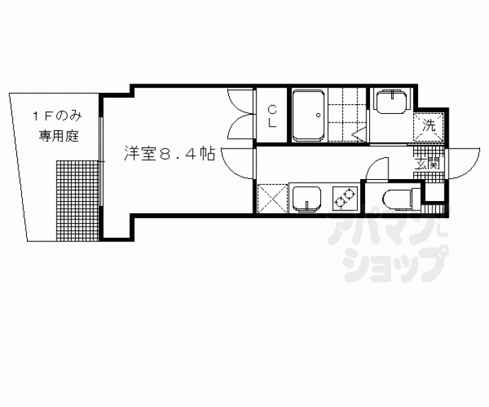 【グランデ高野】間取