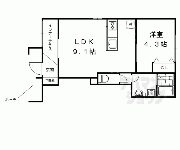 【ベル・グラース】間取