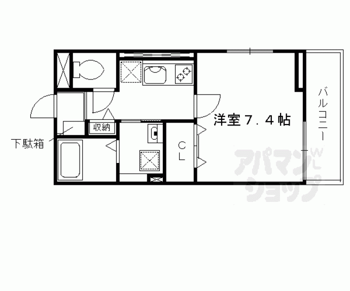 【ブレヴィエⅡ】間取