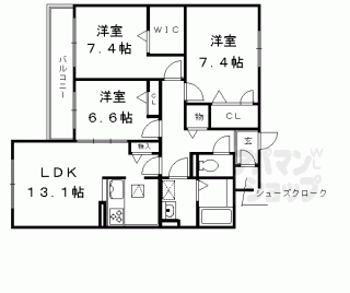 【ハープアベニュー長岡京】