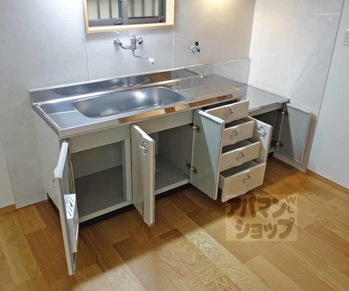 【長岡京市友岡４丁目貸家６－４】間取