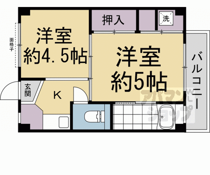 【ビレッジハウス長岡】間取