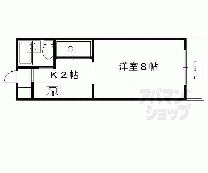 【メゾンドフジ】間取