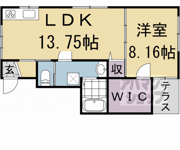 【セレーナ桂】間取