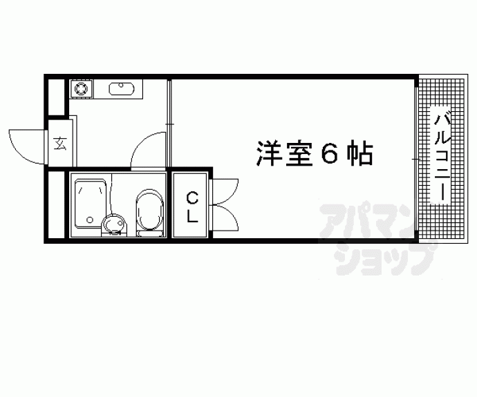 【福井マンション】間取