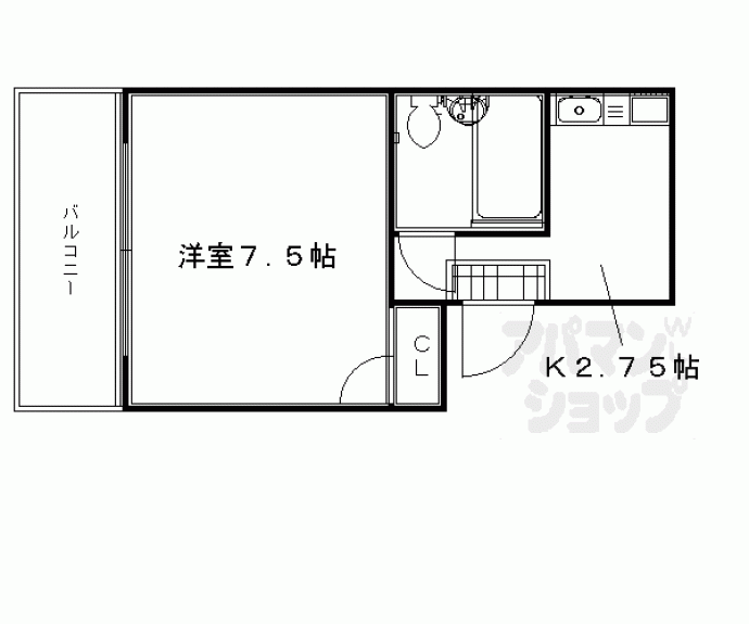 【メゾネットＫⅡ】間取