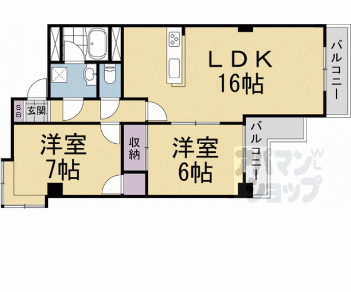 【グランパール】間取