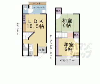 【タウンハイツモズメ】