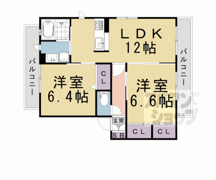 【グラン・ジュテ】間取